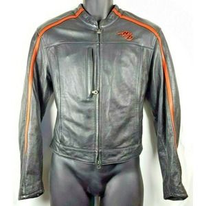 Harley Davidson Leather Jacket Womens Size L